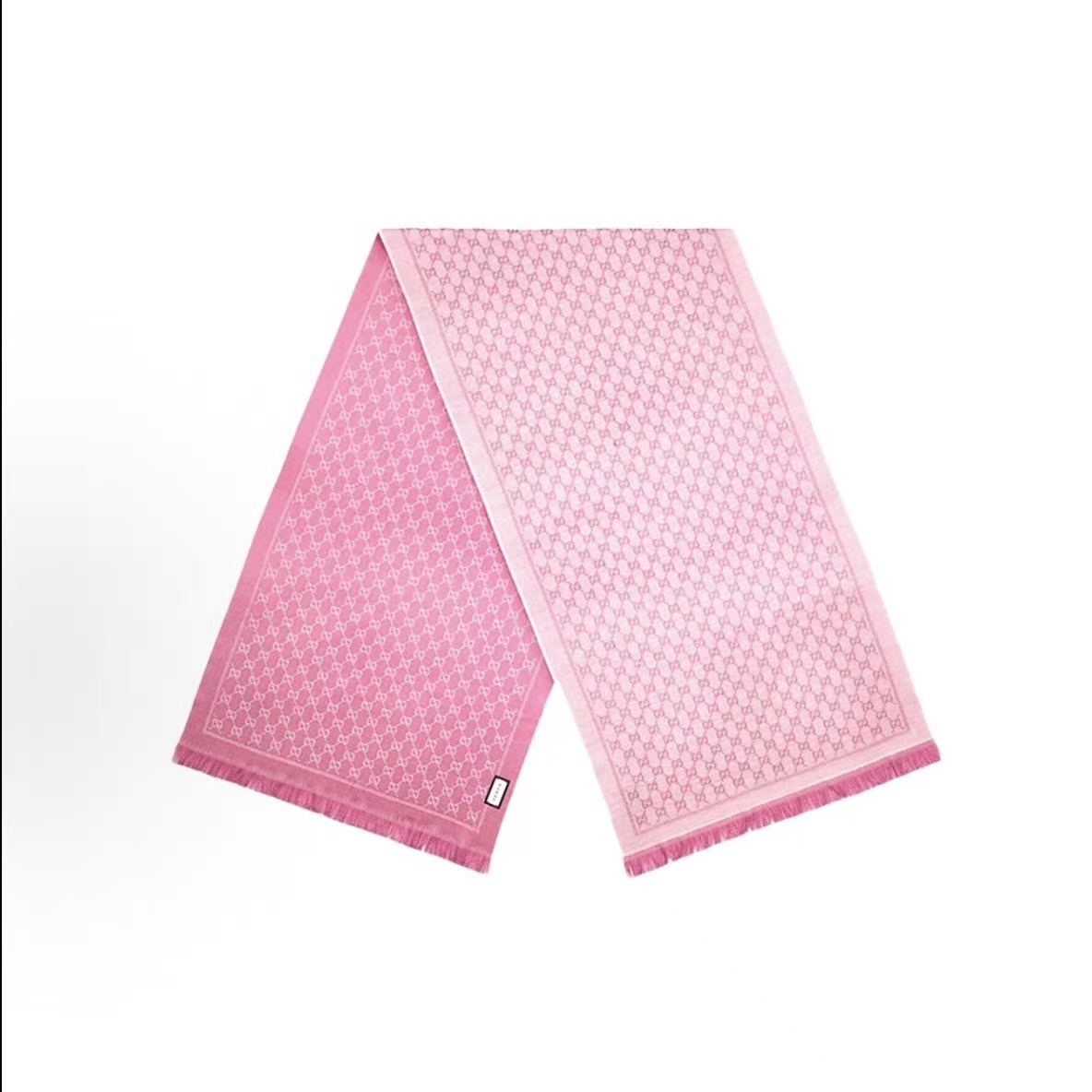 Gucci Double G Double-Sided Wool Scarf
