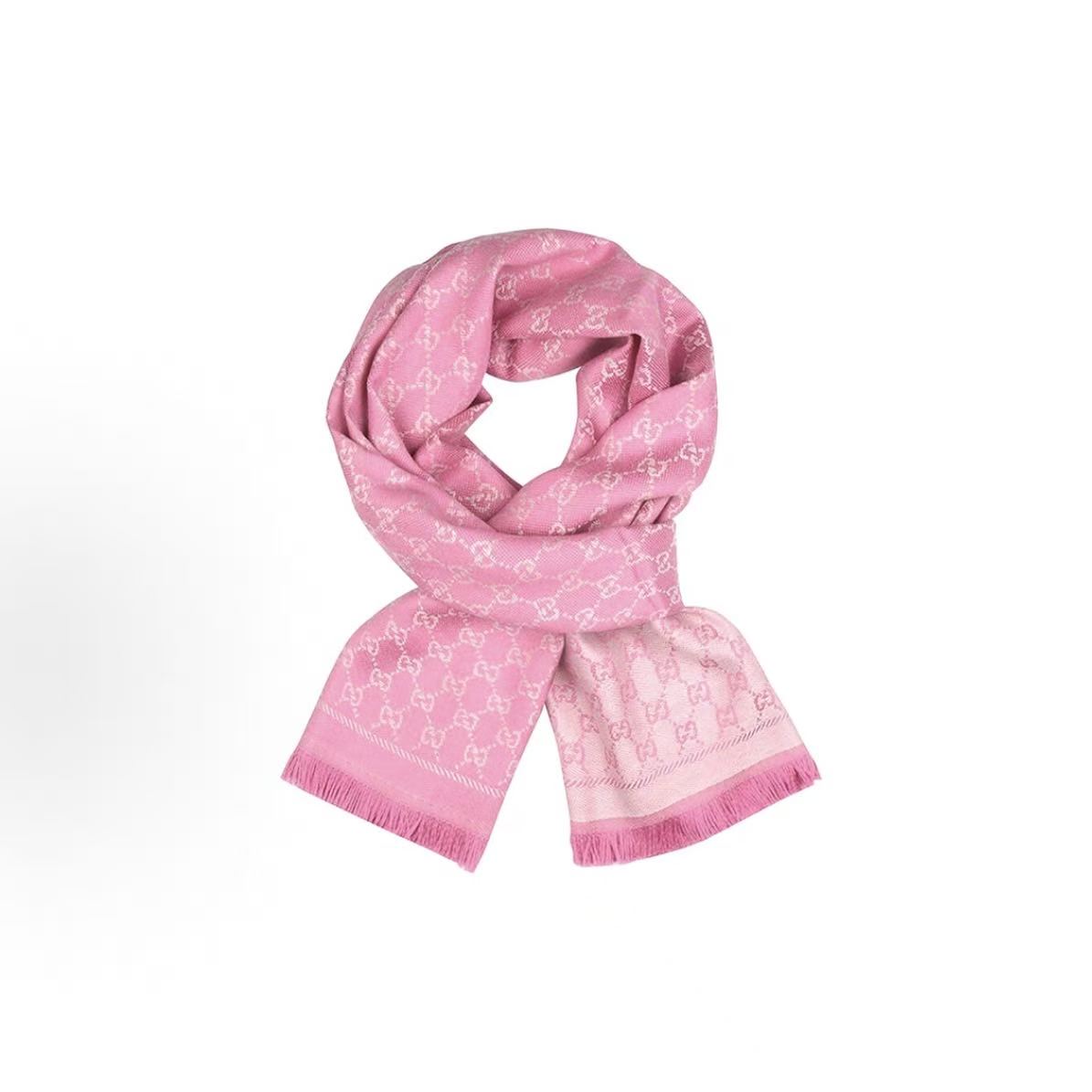 Gucci Double G Double-Sided Wool Scarf