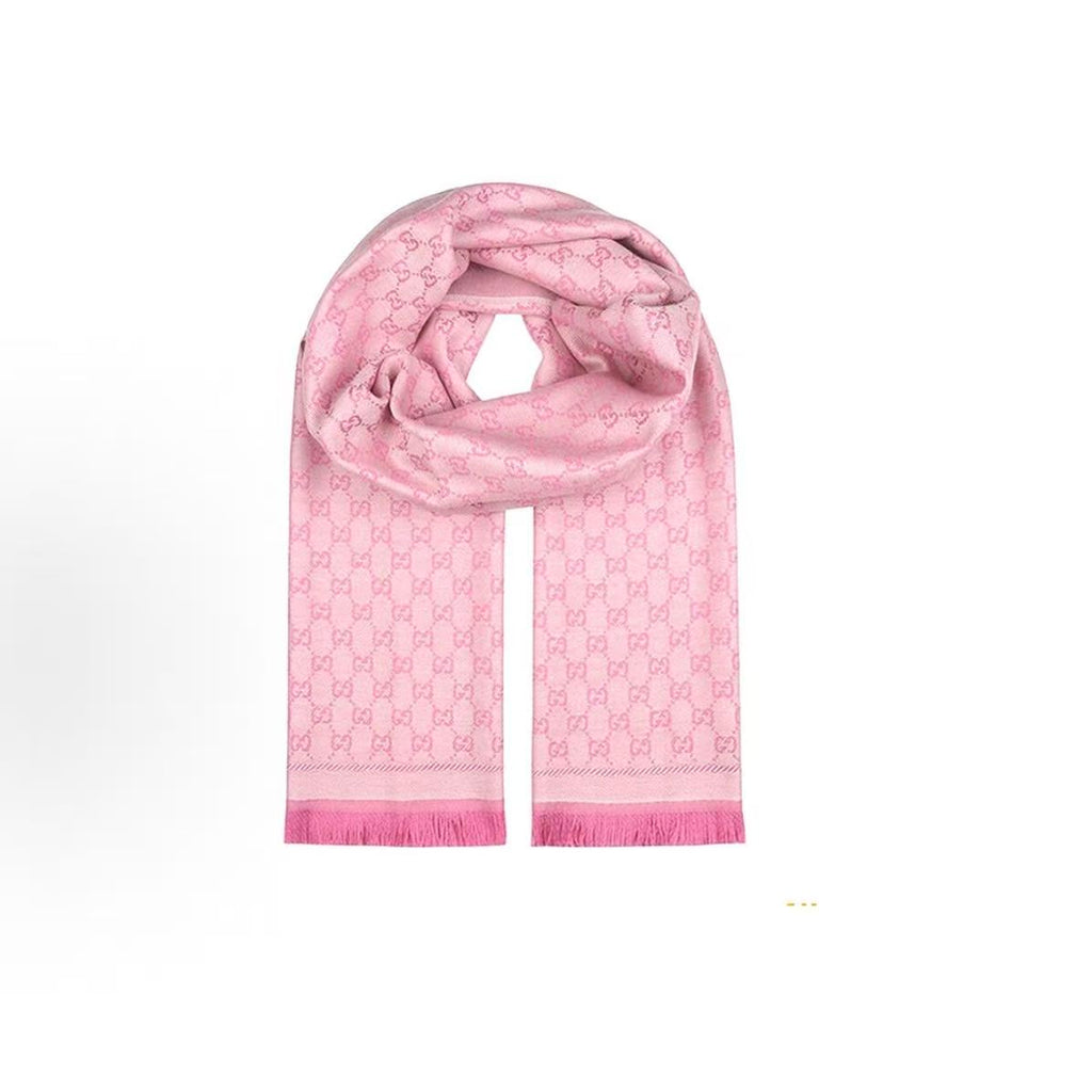 Gucci Double G Double-Sided Wool Scarf