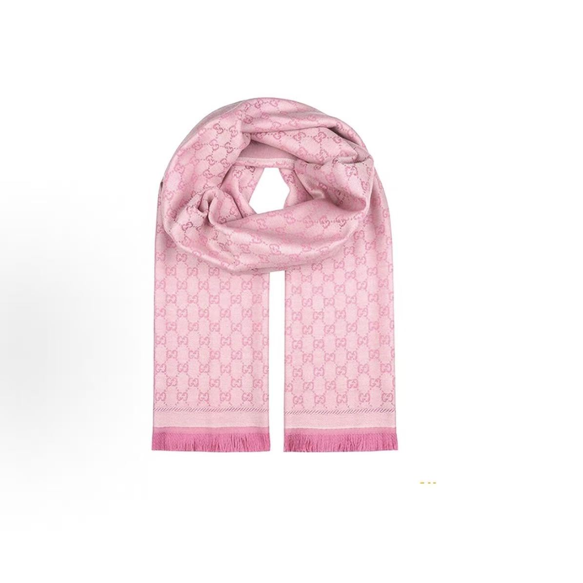 Gucci Double G Double-Sided Wool Scarf