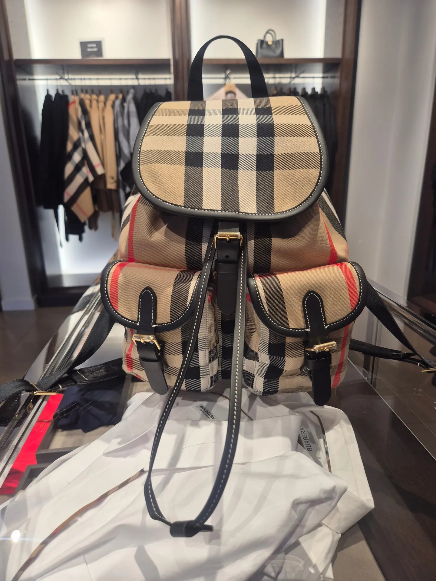 Burberry Classic Check Backpack